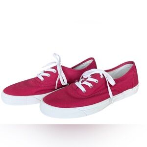 Pro Keds Royal Lo women’s 19 red canvas lace up low top red sneakers